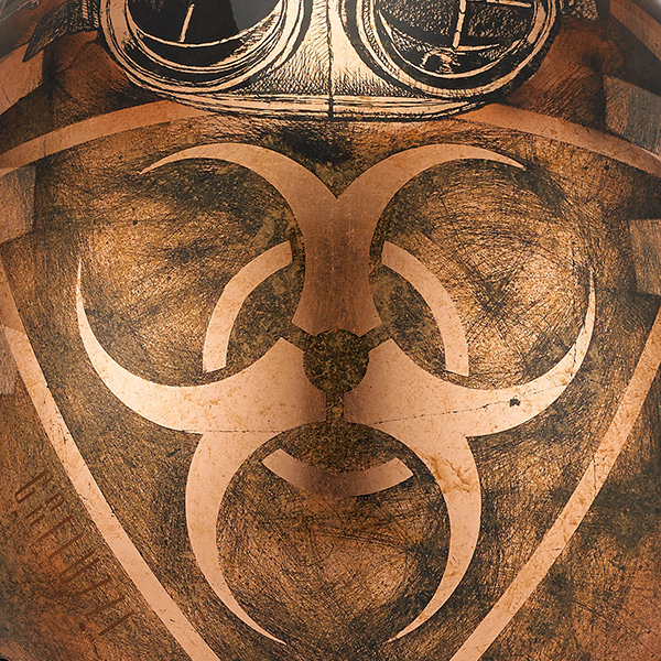 airbrush design gasmask